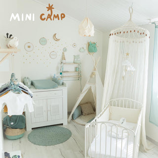 MINICAMP Original Play Tent with Pompoms