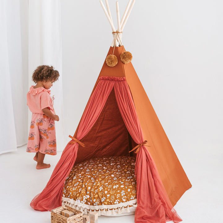princess tent in rust from minicamp