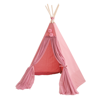 MINICAMP Fairy Kids Play Tent with Tulle in Rose