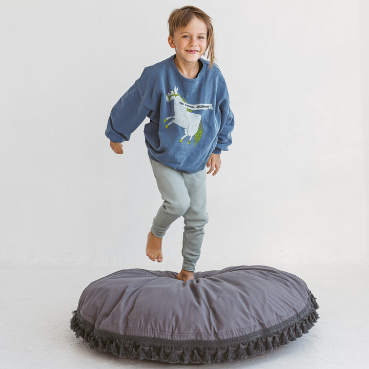 big floor seating for kids and adults
