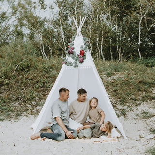 Outdoor Teepee Tent for Adults and Kids 7.8 ft Tall