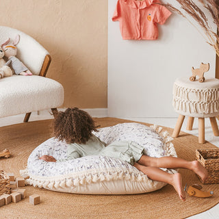 Kids Floor Cushion in Animal Pattern