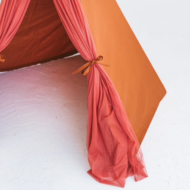 kids play tent in details