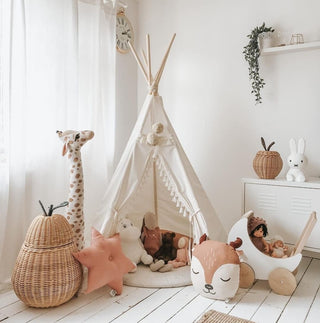 MINICAMP Boho Kids Teepee with Tassels