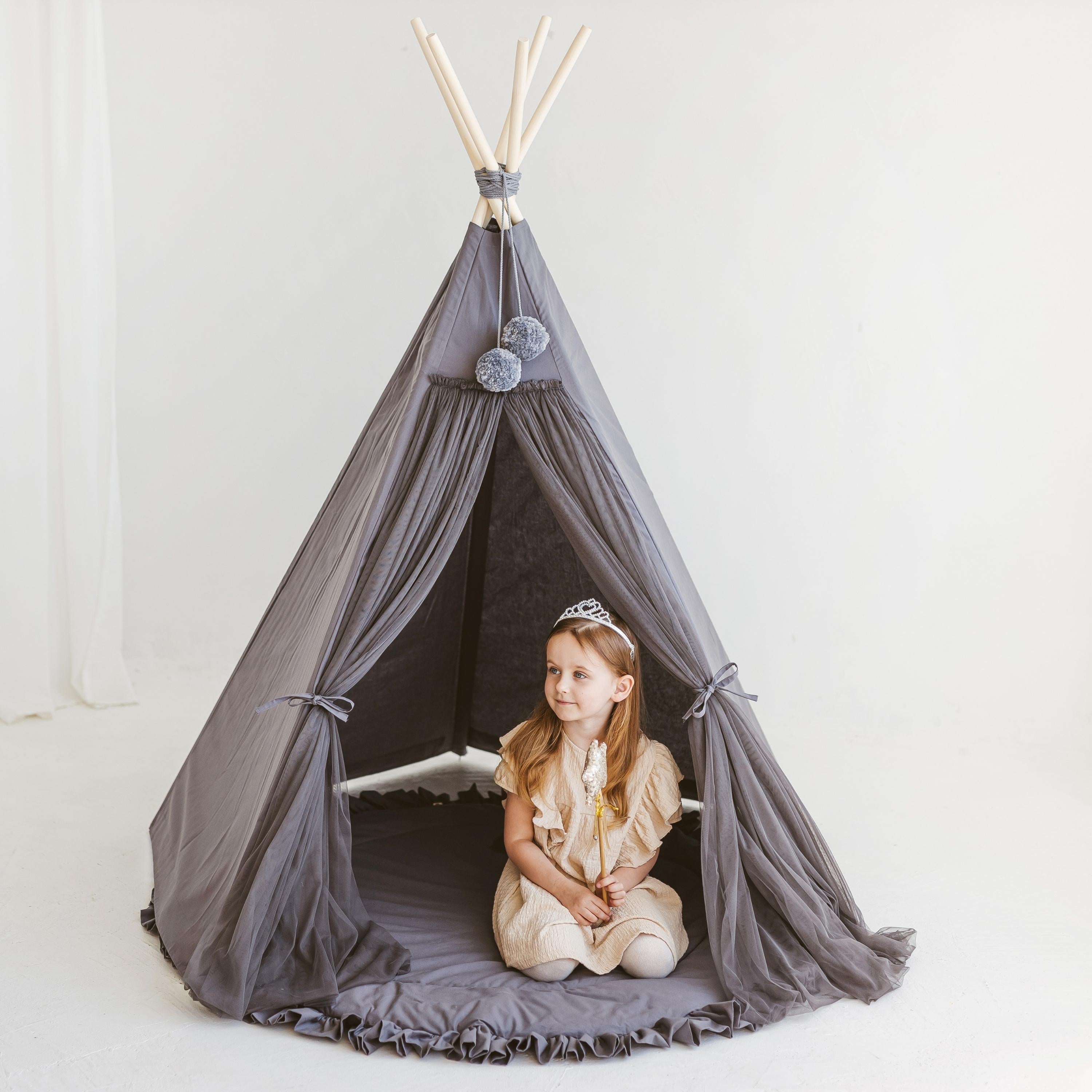 Grey teepee sale