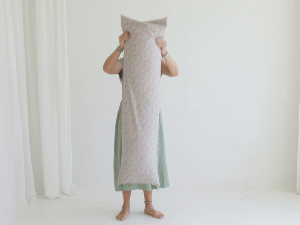 MINICAMP Full Body Pillow with Organic Cotton - Lumbar Pillow